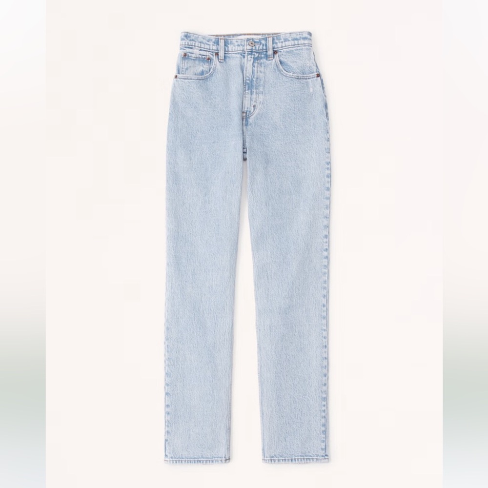 Abercrombie & Fitch Ultra High Rise 90s Straight Jean